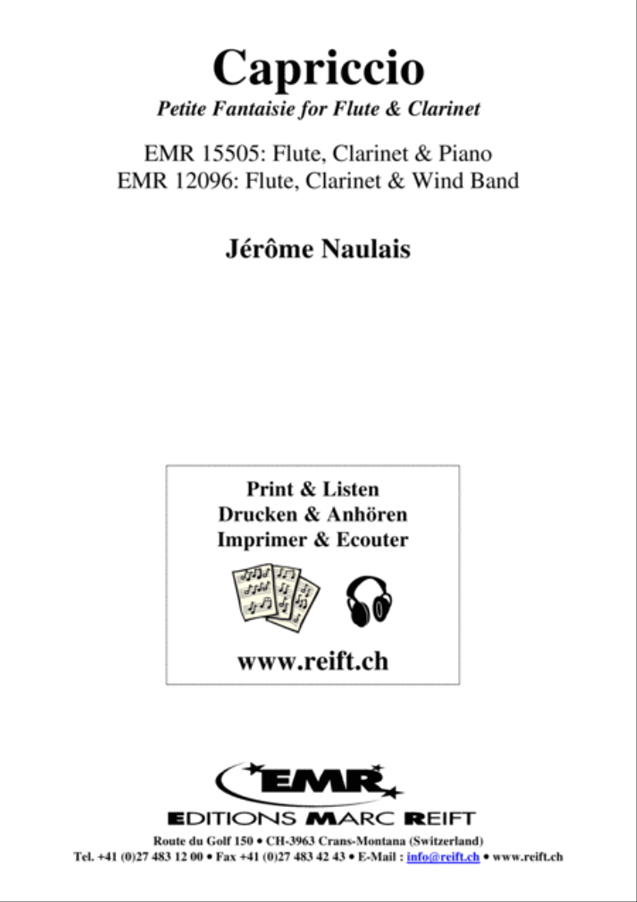 Capriccio Capriccio Woodwind Ensemble scores gallery preview page 2