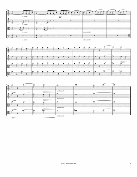 Abschied - Franz Liszt - Arranged for String Quartet image number null