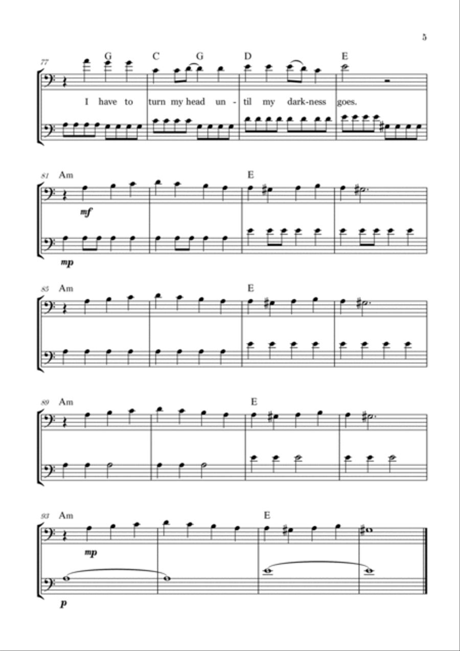 Paint It, Black Paint It, Black String Duet scores gallery preview page 5