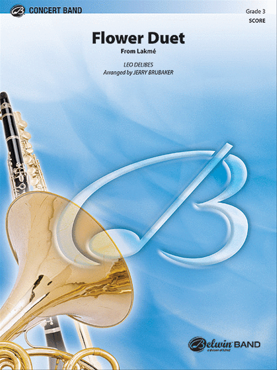 Flower Duet (from Lakmé) Flower Duet (from Lakmé) Concert Band scores gallery preview page 1