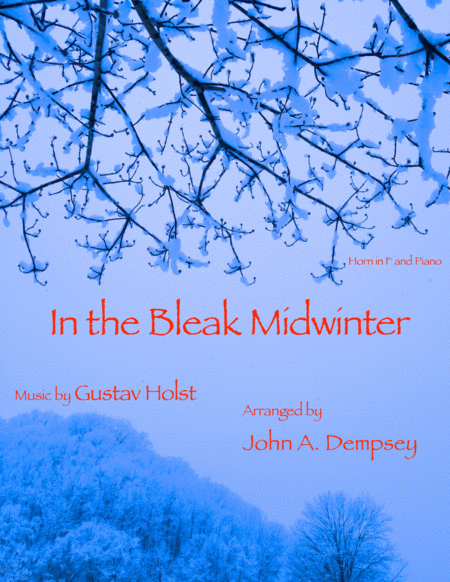 In the Bleak Midwinter (Horn in F and Piano) image number null