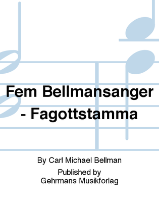 Fem Bellmansanger - Fagottstamma