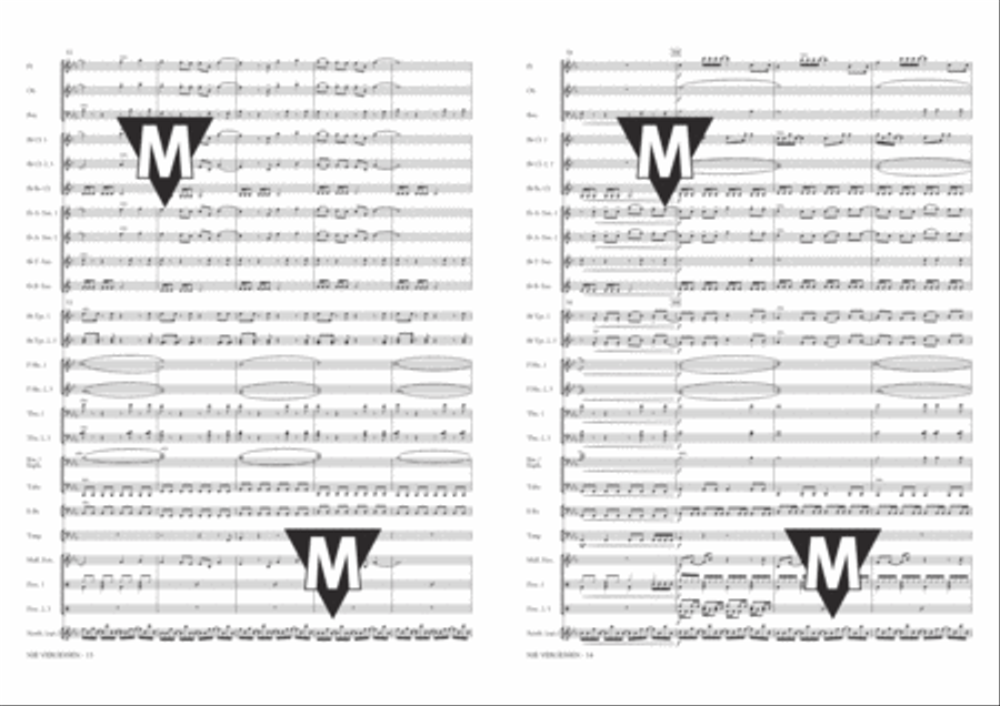 Nie Vergessen Concert Band scores gallery preview page 8