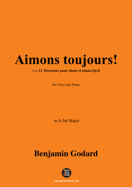 B. Godard-Aimons toujours!in A flat Major,Op.8 No.11