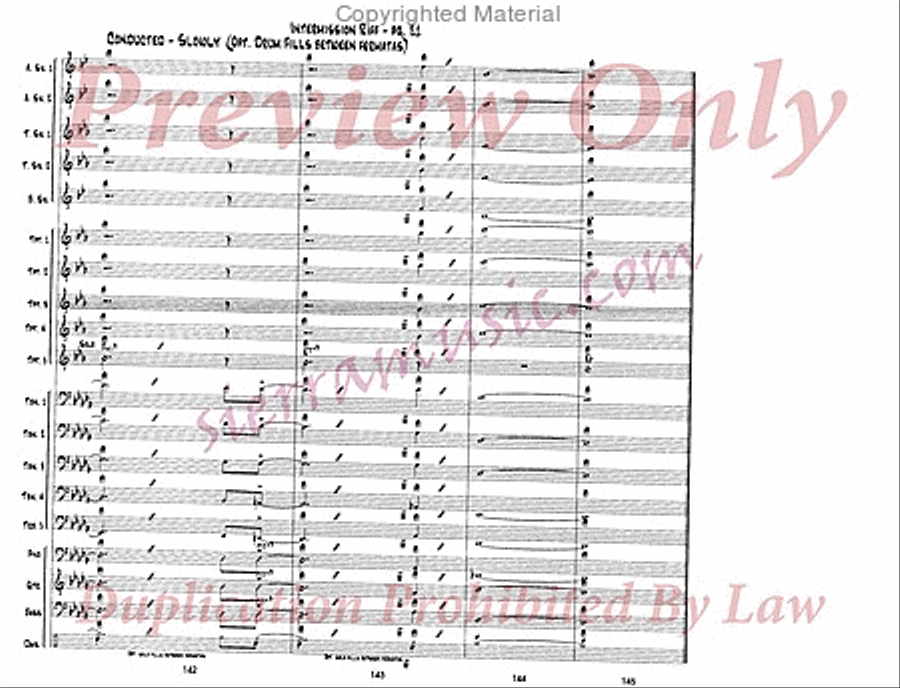 Intermission Riff Jazz Ensemble scores gallery preview page 22