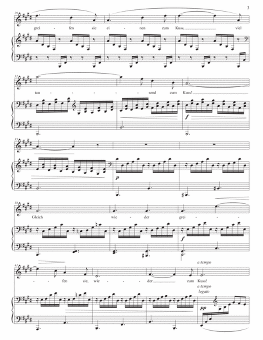 LANG: Am Flusse, Op. 14 no. 2 (transposed to E major)