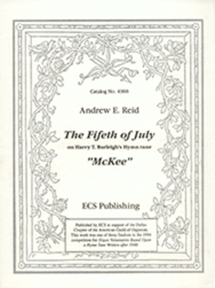 Book cover for The Fifeth of July