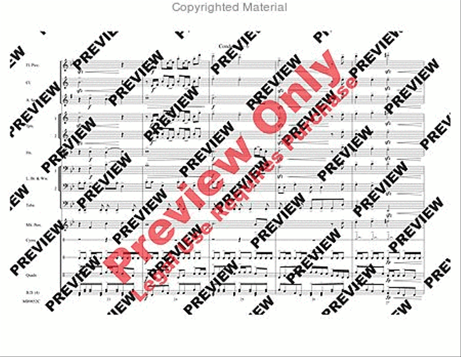 Fox Sports Themes Marching Band scores gallery preview page 7