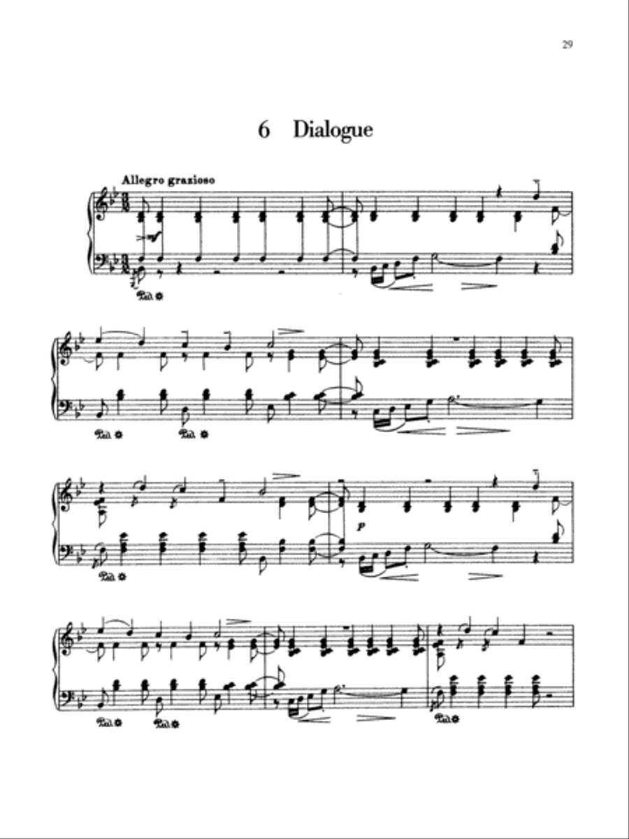 Sibelius: Ten Pieces, Op. 58 Piano Solo scores gallery preview page 1
