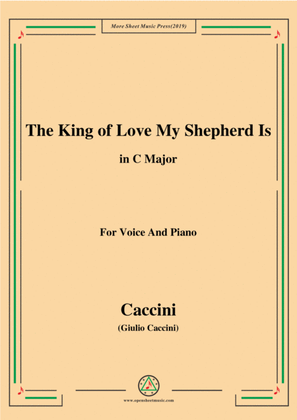 Book cover for Shelley-The King of Love My Shepherd Is,in C Major,for Chours&Pno
