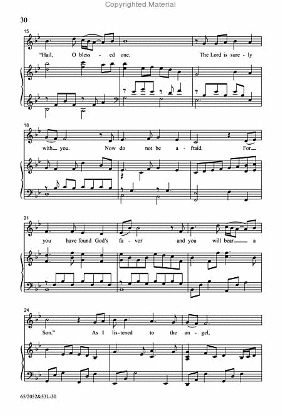 The Heart of Christmas - SATB Score with Performance CD 4-Part scores gallery preview page 8