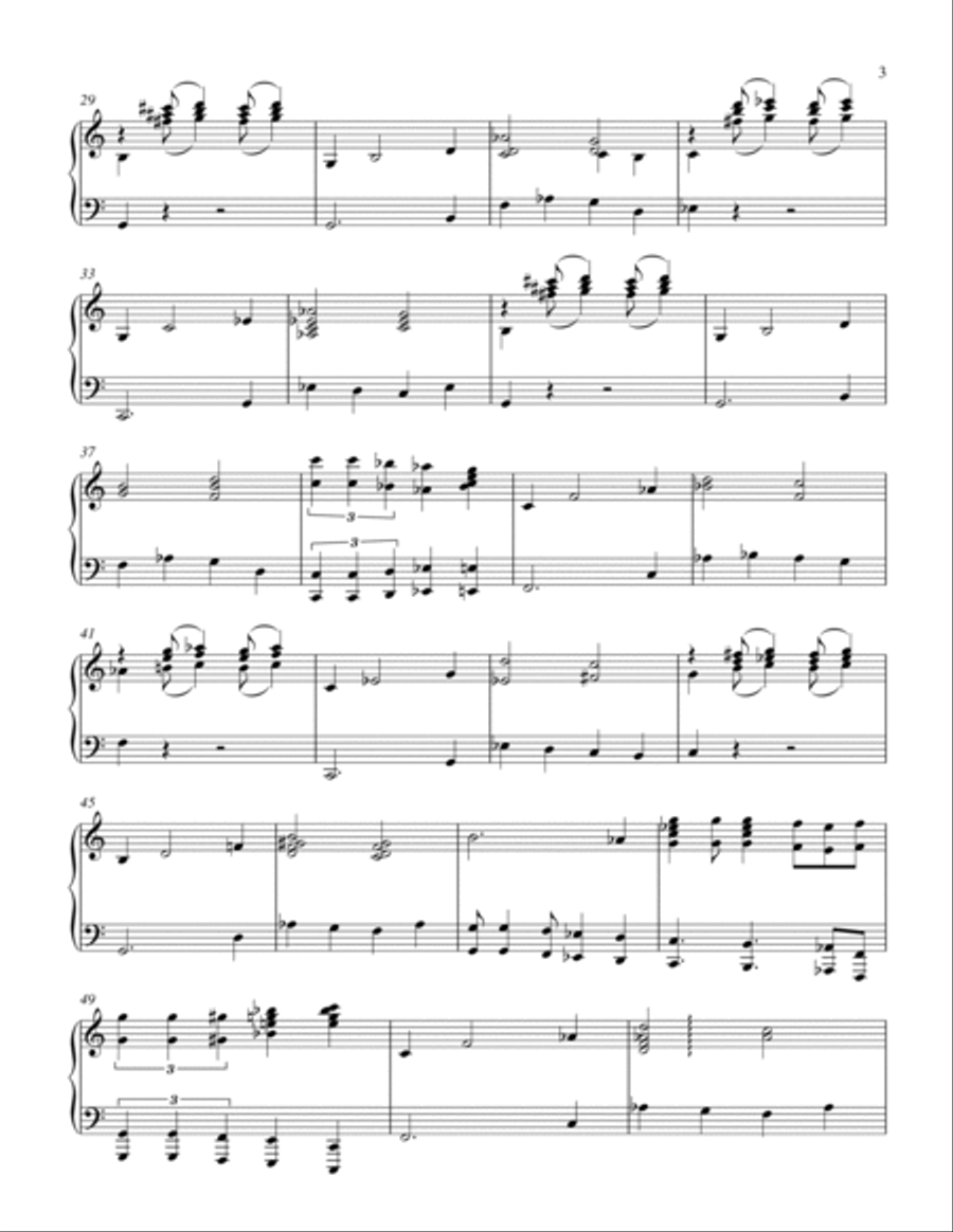 Tipsy Gypsy - Darling, You Slay Me! Voice scores gallery preview page 4