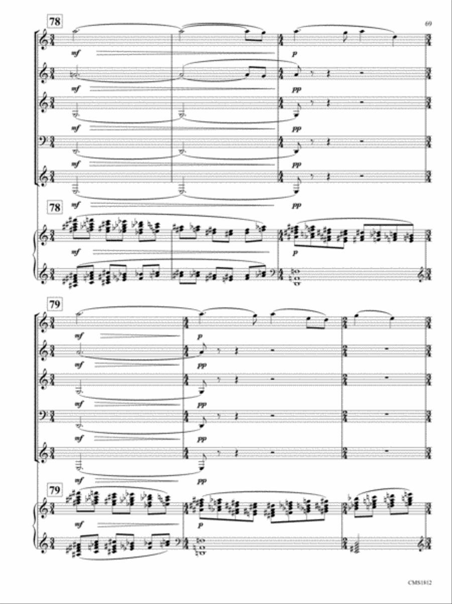 The Rite of Spring Woodwind Quintet scores gallery preview page 8