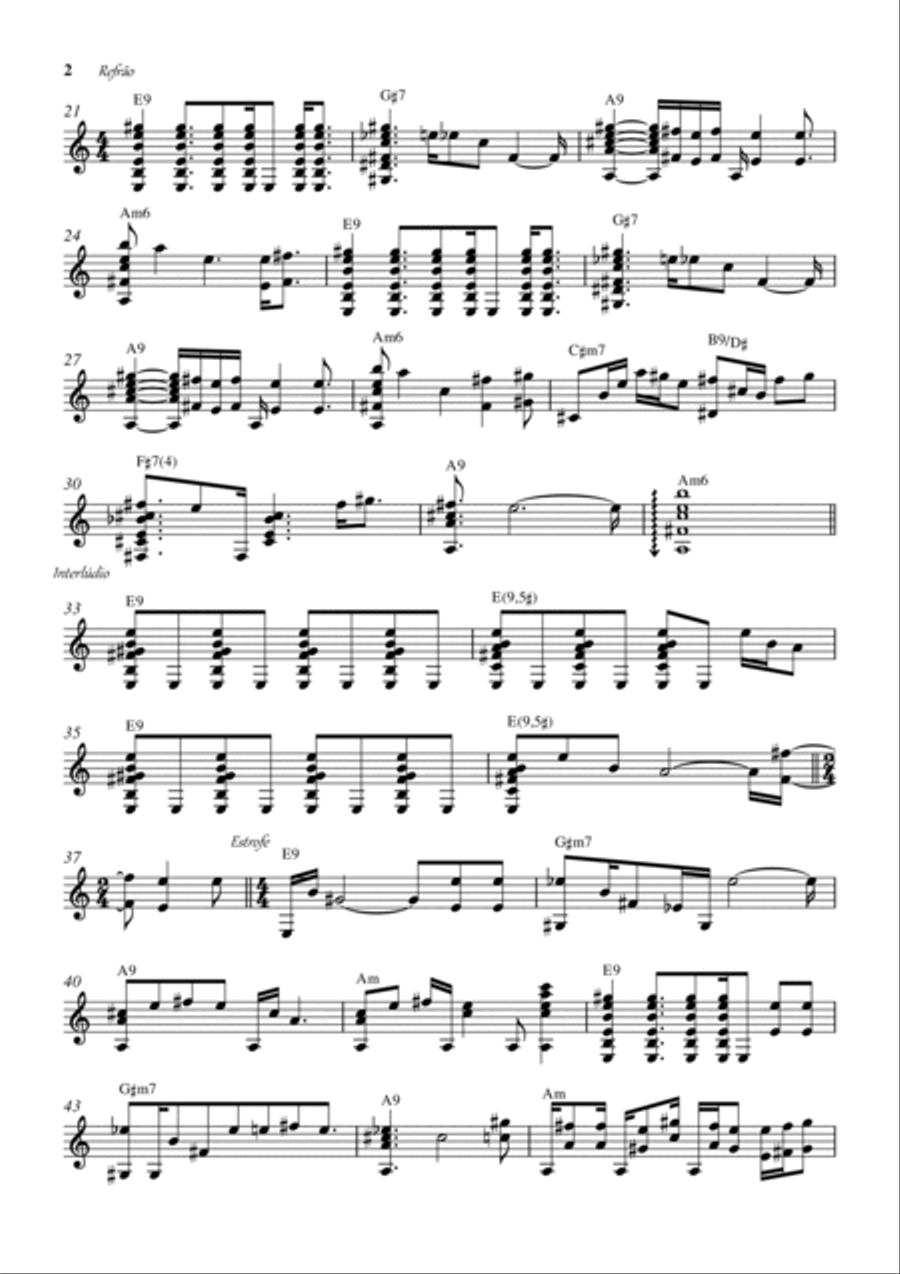 Fly Away From Here Electric Guitar scores gallery preview page 2
