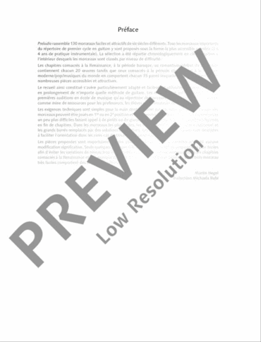 Preludio Classical Guitar scores gallery preview page 4