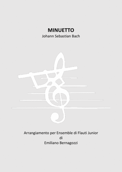 Minuetto for Young Flute Ensemble image number null