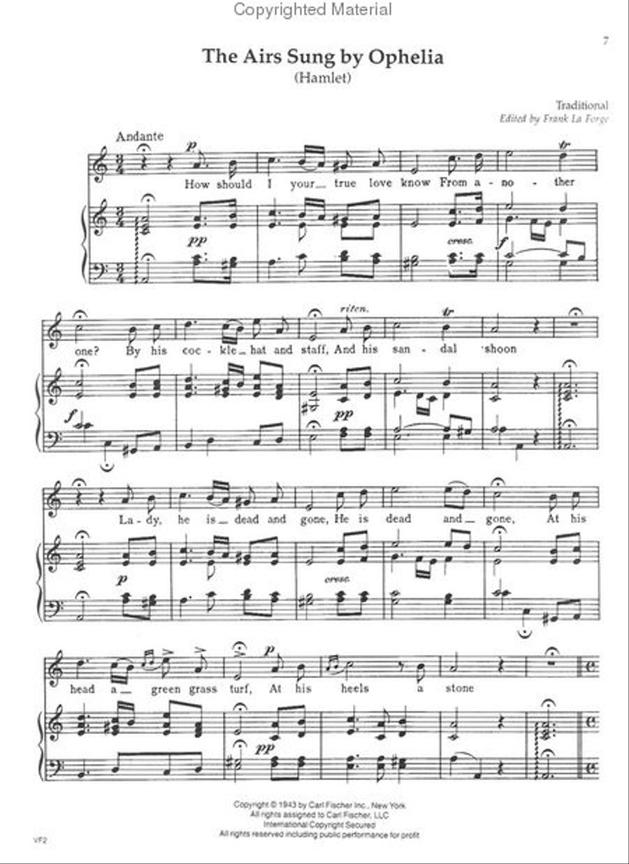 Lily Pons Song Album Soprano Voice scores gallery preview page 2