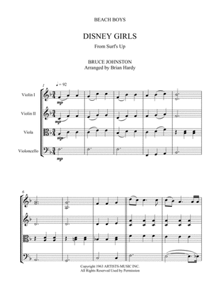 Book cover for Disney Girls (1957)