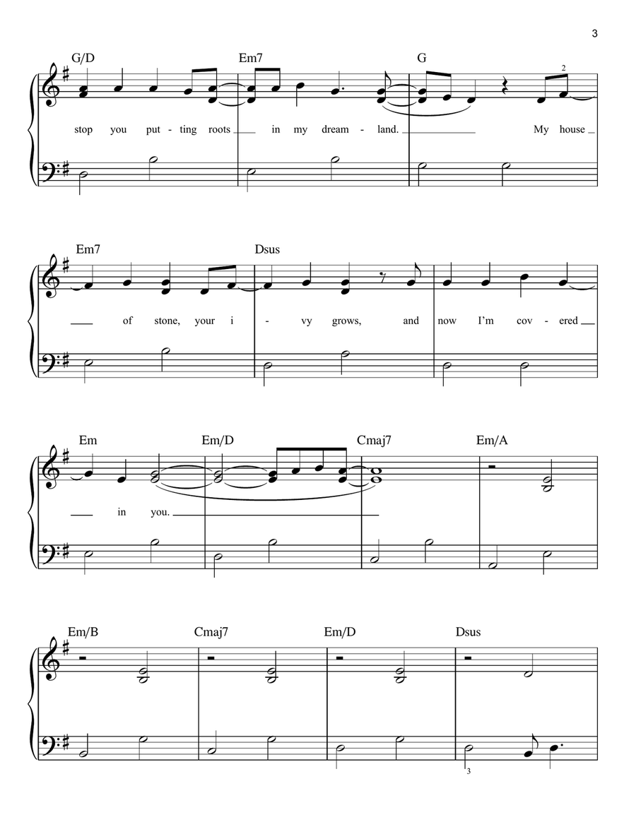 ivy Easy Piano scores gallery preview page 3