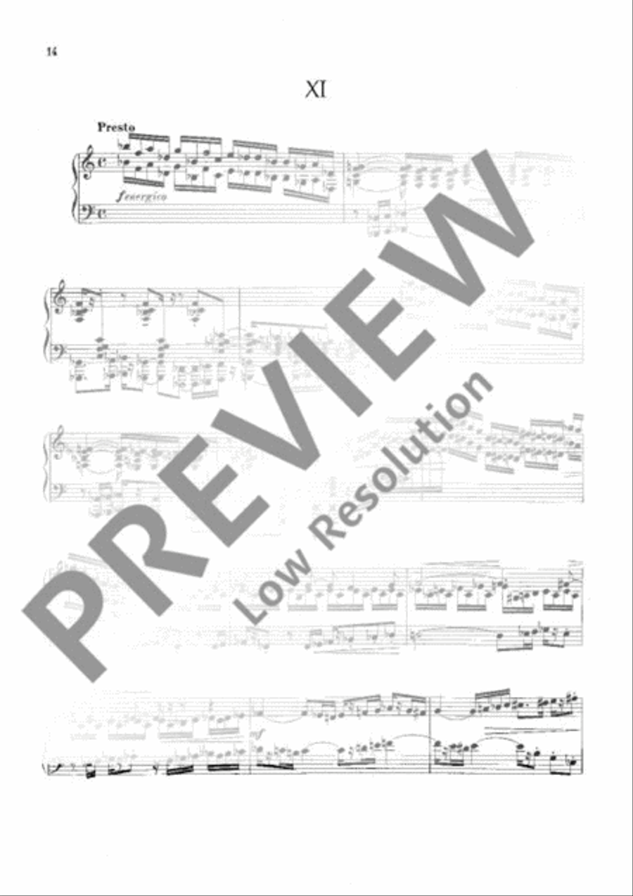 Pieces for Piano Piano Solo scores gallery preview page 15