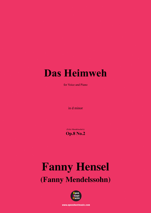 Fanny Mendelssohn-Das Heimweh,Op.8 No.2,in d minor