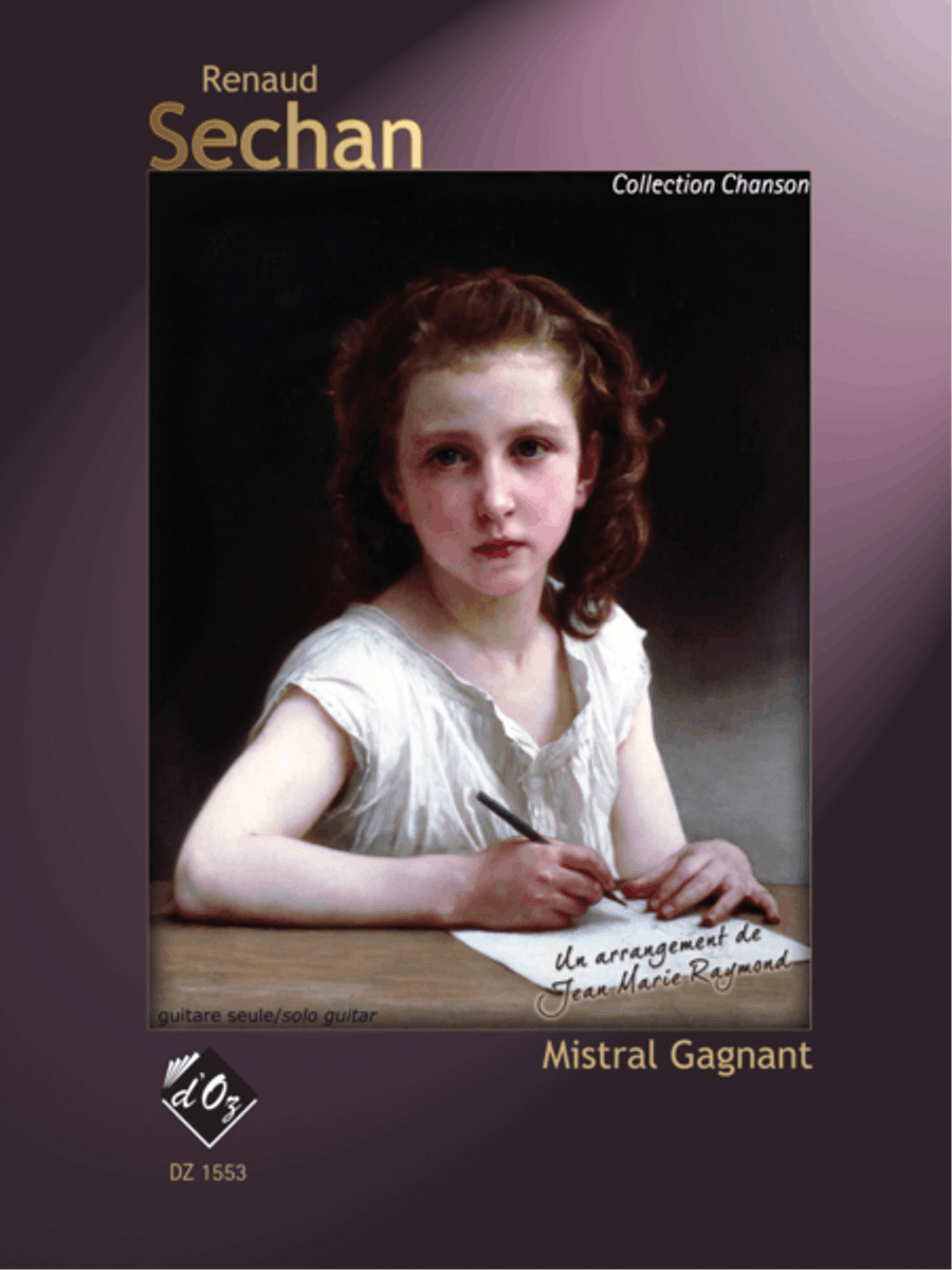 Mistral gagnant Classical Guitar scores gallery preview page 1