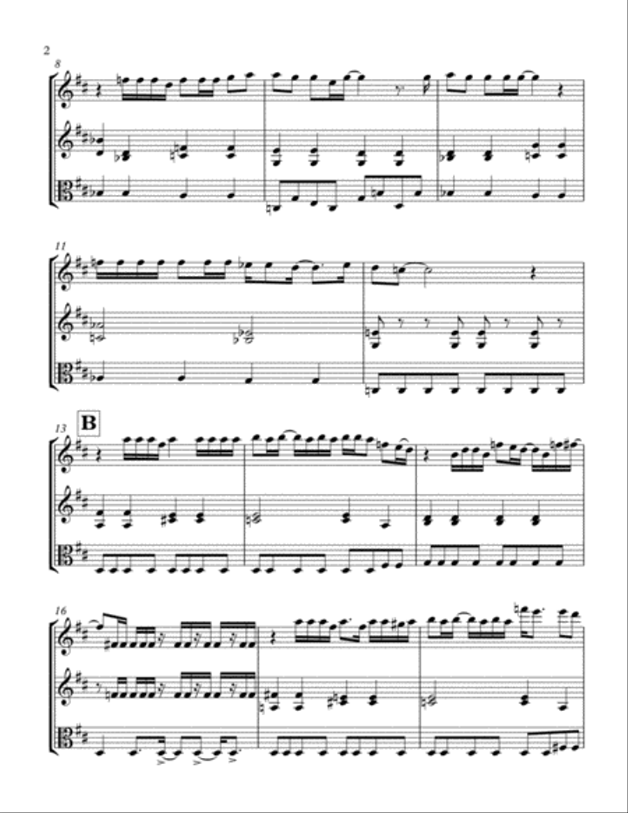 Maybe I'm Amazed String Trio scores gallery preview page 3