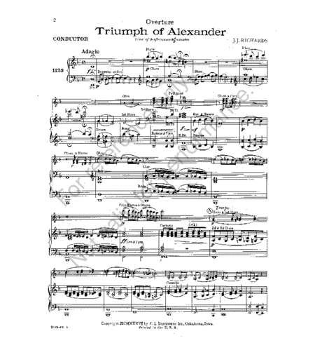 Triumph of Alexander - Overture
