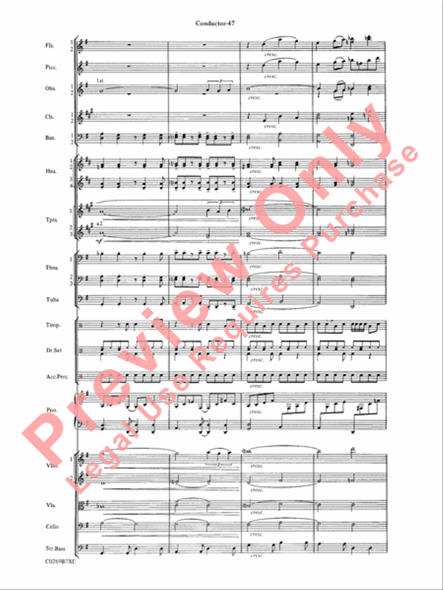 Leroy Anderson Favorites Leroy Anderson Favorites Full Orchestra scores gallery preview page 50