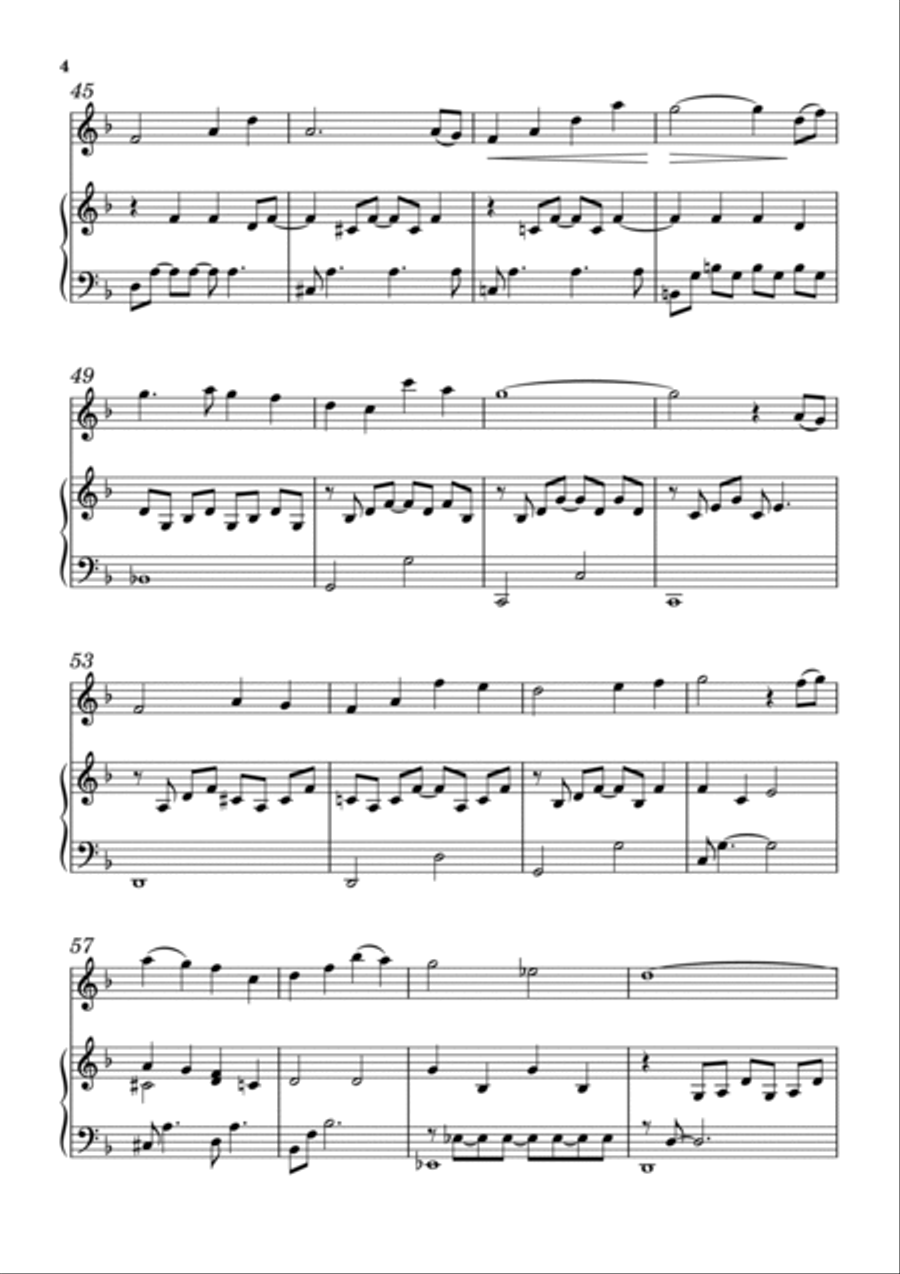 A Glorious Life A Glorious Life Flute Solo scores gallery preview page 4