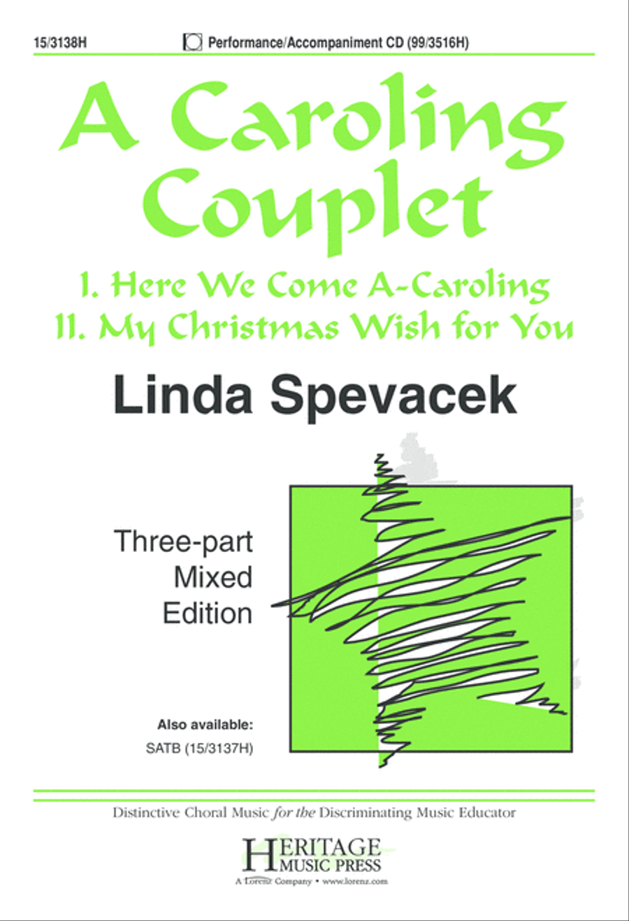 A Caroling Couplet A Caroling Couplet 3-Part scores gallery preview page 1