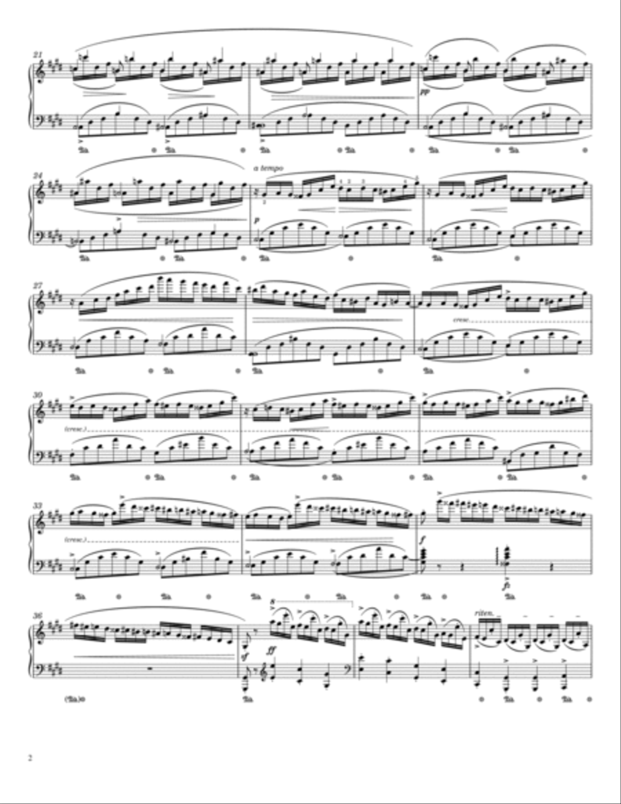 Fantasie Impromptu Fantasie Impromptu Piano Solo scores gallery preview page 2
