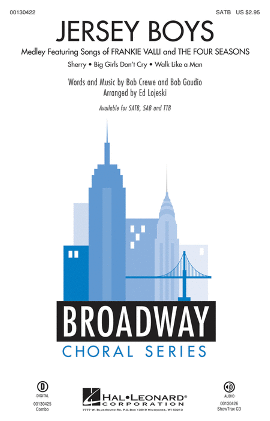 Book cover for Jersey Boys