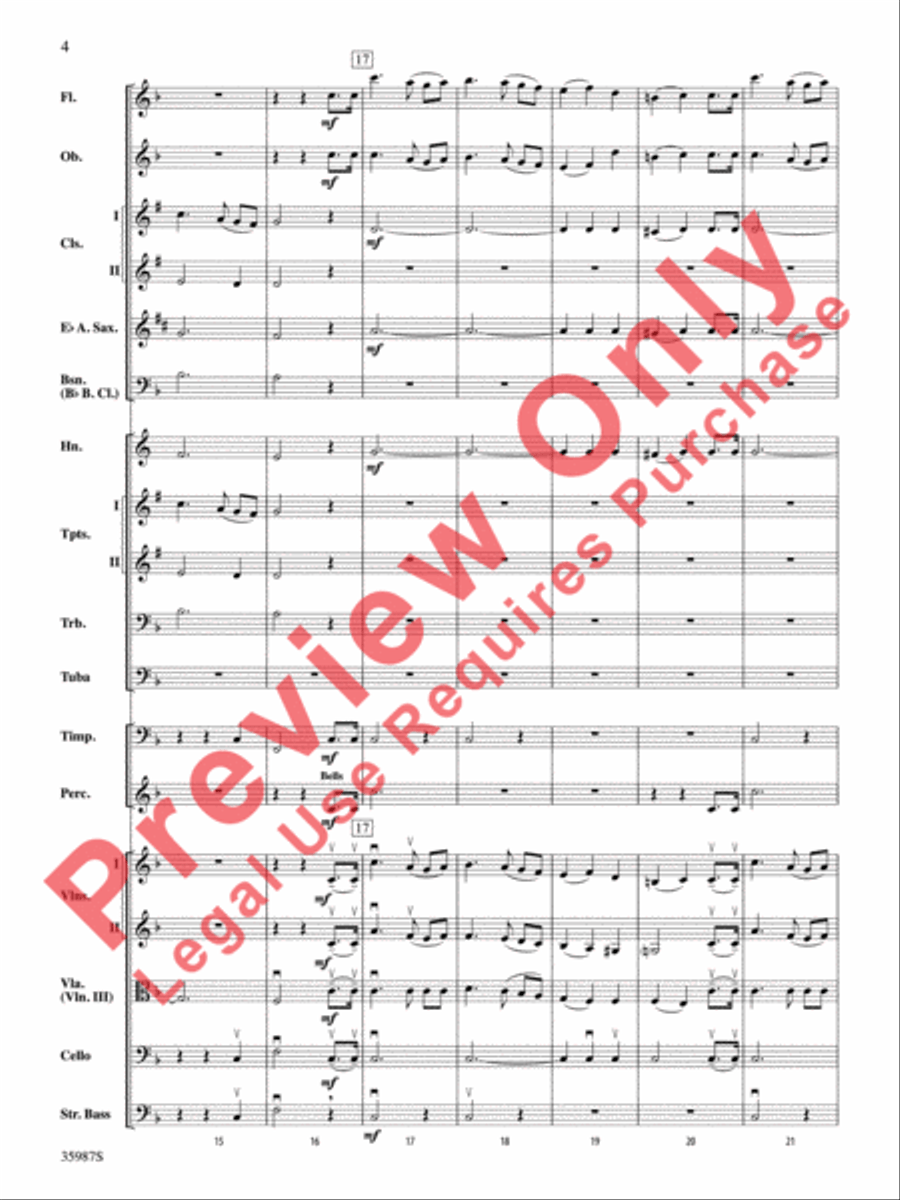 Nocturne Nocturne Full Orchestra scores gallery preview page 5