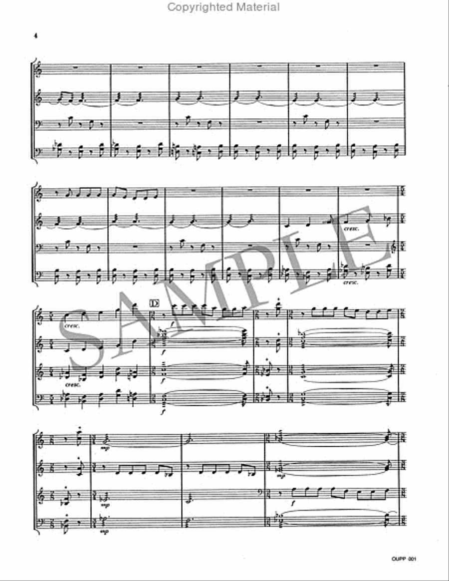 Suite for Keyboard Percussion Percussion Ensemble scores gallery preview page 4