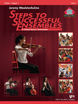 Book cover for Steps to Successful Ensembles - Book 1 - Violin