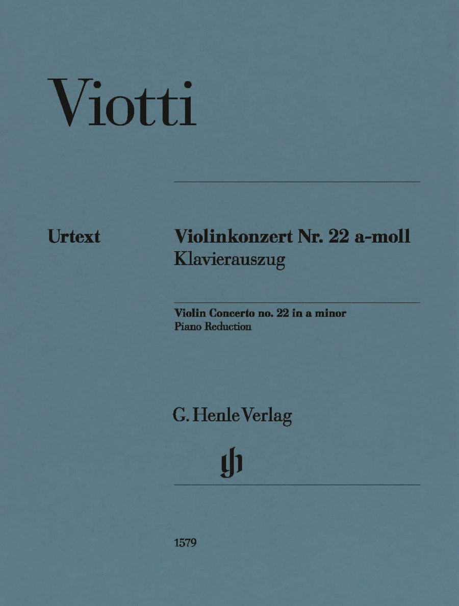 Violin Concerto No. 22 in A Minor Violin Solo scores gallery preview page 1