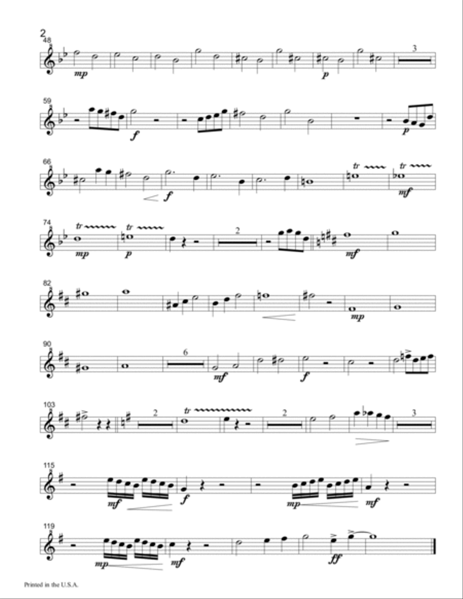 Chief Niwot Rag for Recorder Ensemble - Parts Soprano Recorder scores gallery preview page 2