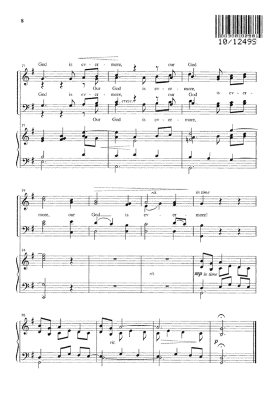 Gift of Life 4-Part scores gallery preview page 9