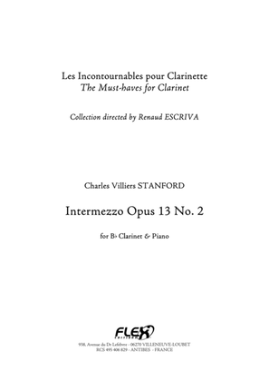 Book cover for Intermezzo Opus 13 No. 2
