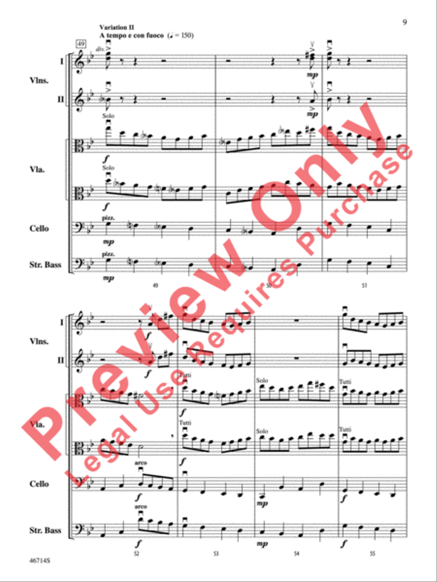 Yumiweeus String Orchestra scores gallery preview page 10
