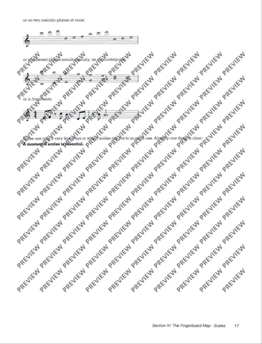 Guitar Compendium Guitar scores gallery preview page 18
