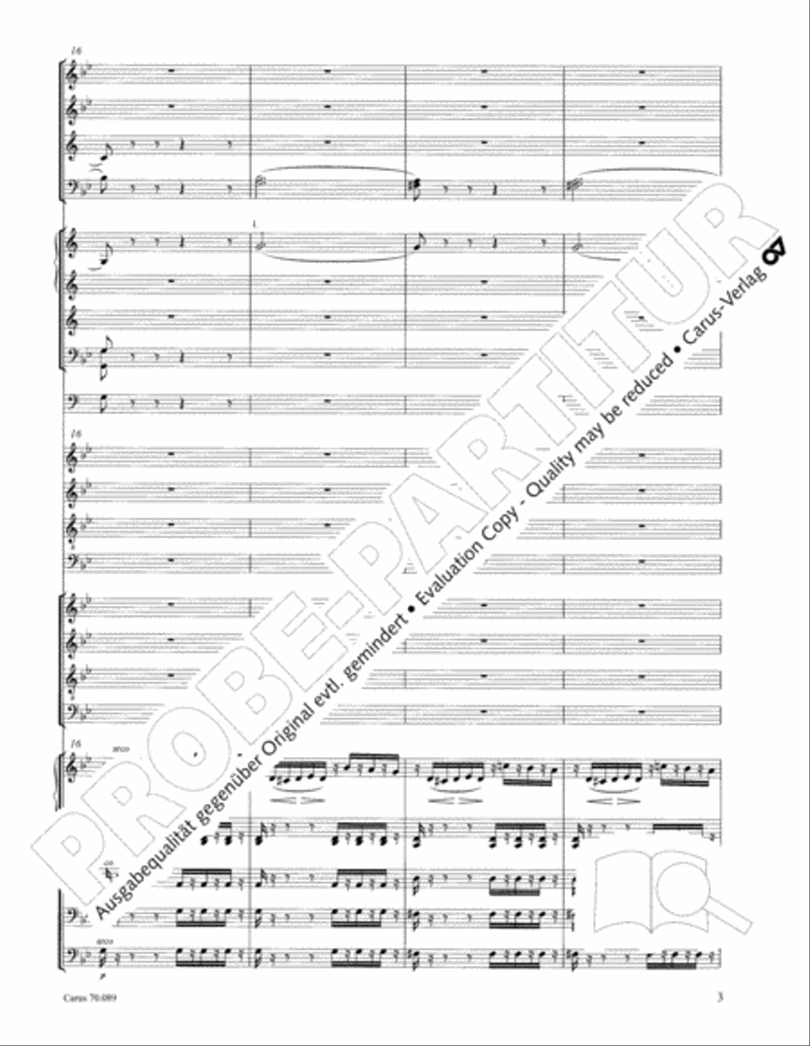 Stabat mater Choir scores gallery preview page 16