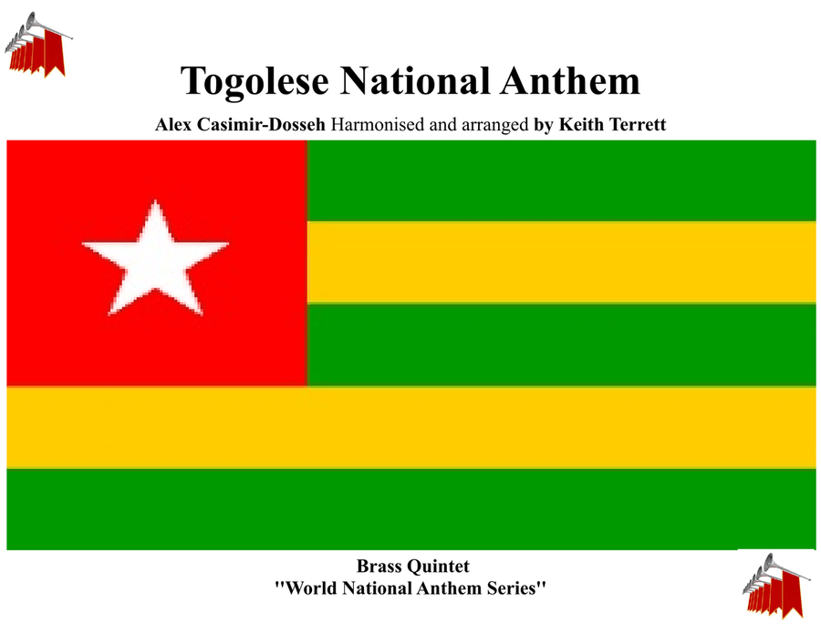 Togolese National Anthem for Brass Quintet image number null