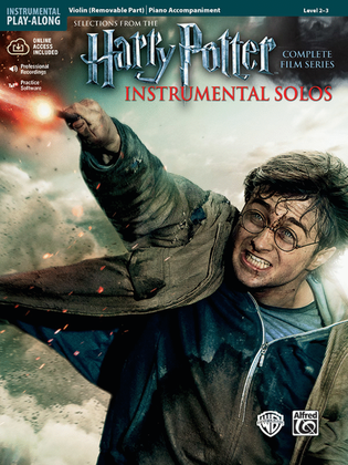 Book cover for Harry Potter Instrumental Solos for Strings
