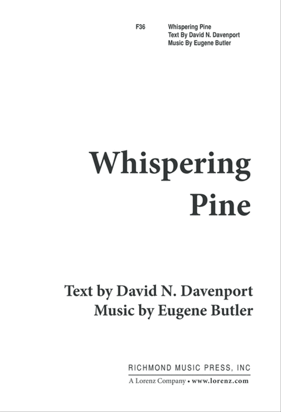 Whispering Pine SSA scores gallery preview page 2