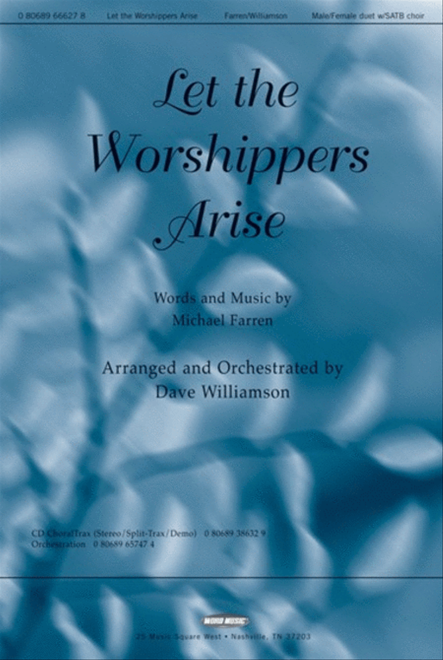 Let The Worshippers Arise - Anthem 4-Part scores gallery preview page 1