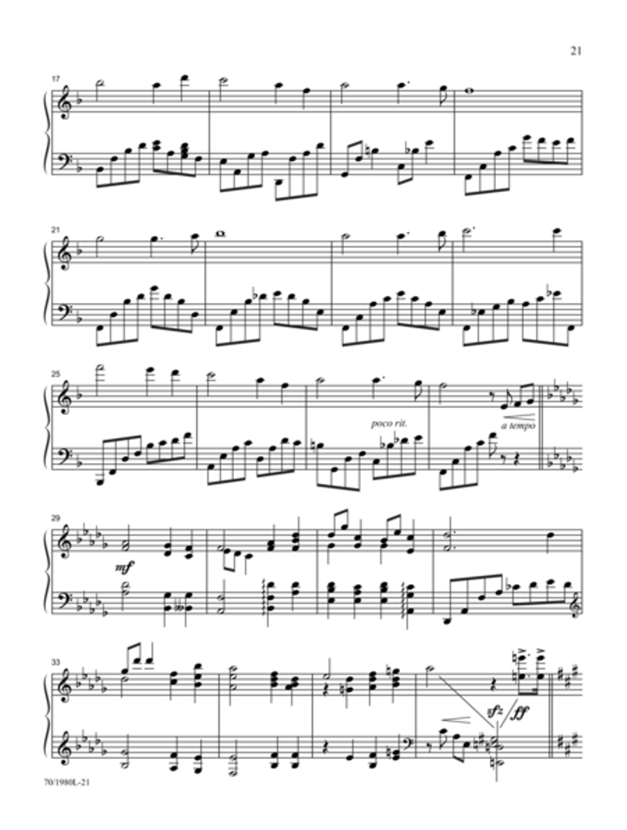 To God Alone Be Glory To God Alone Be Glory Piano Solo scores gallery preview page 14