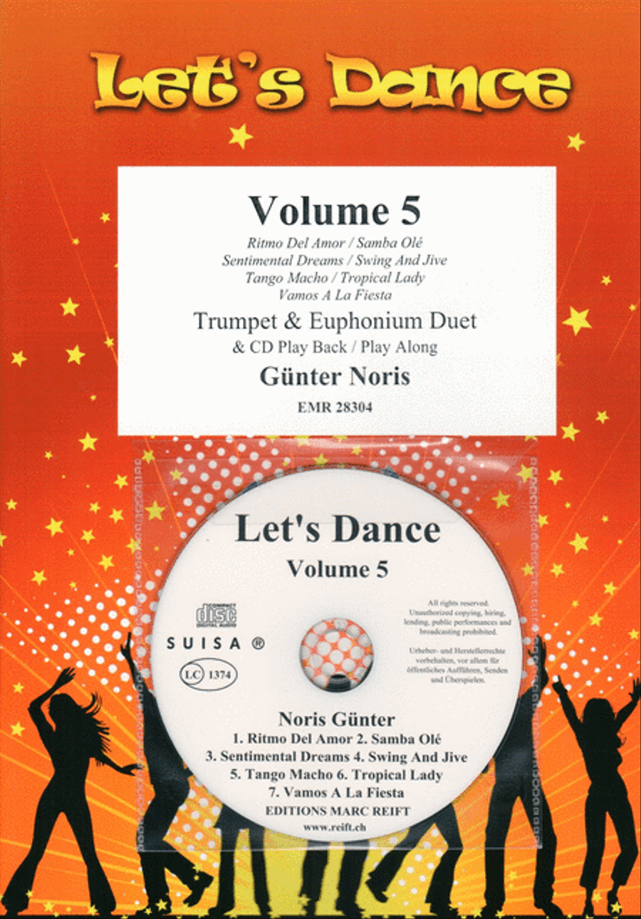 Let's Dance Volume 5 Brass Ensemble scores gallery preview page 1