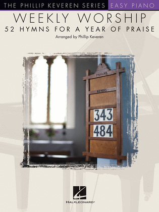 Book cover for Weekly Worship – 52 Hymns for a Year of Praise
